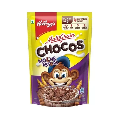 Kellogg's Chocos Moons & Stars Chocolate Cereal 360 gm