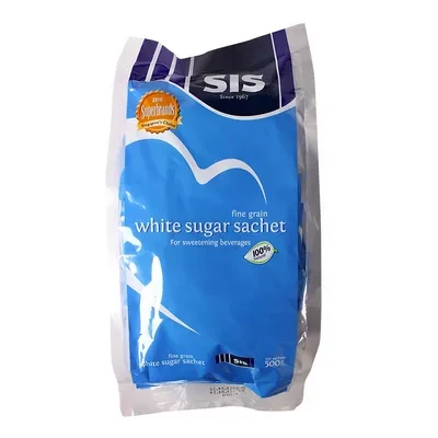 Sis White Sugar 100 Sachets 500 gm