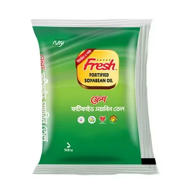 Fresh Fortified Soyabean Oil (Poly) 1 ltr
