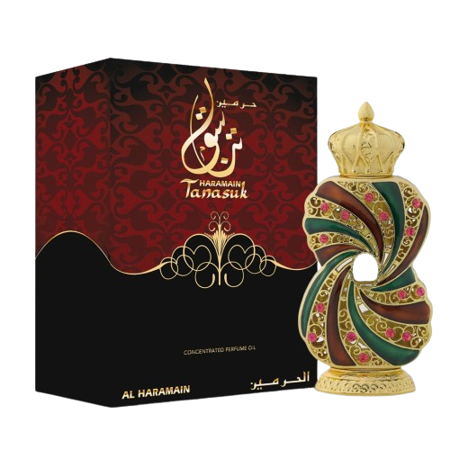 Al Haramain Tanasuk 12ML Attar For Unisex