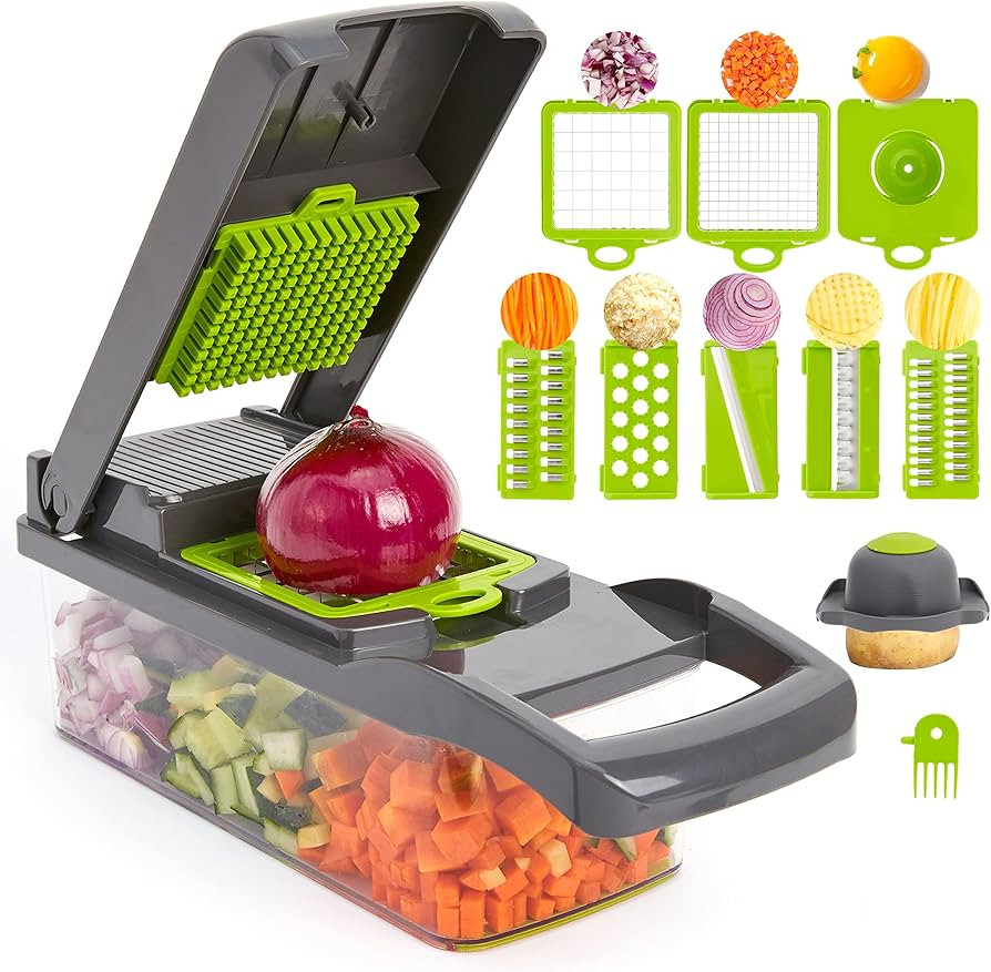 GearUP VC14 Premium 14-in-1 Vegetable and Fruits Multifuction Cutting Slicer Kitchen Tools