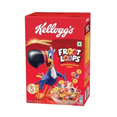 Kellogg's Froot Loops Crunchy Multigrain Cereal 285 gm