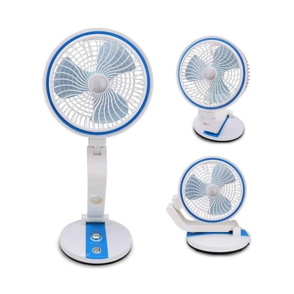 New USB Rechargeable Folding Fan With LED Light