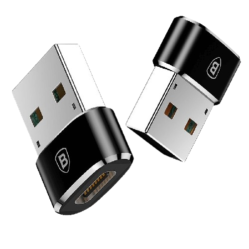 Original Baseus Mini Type-C Female To USB Male Adapter (CAAOTG-01)