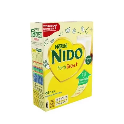 Nestle Nido Fortigrow Full Cream Milk Powder 350 gm