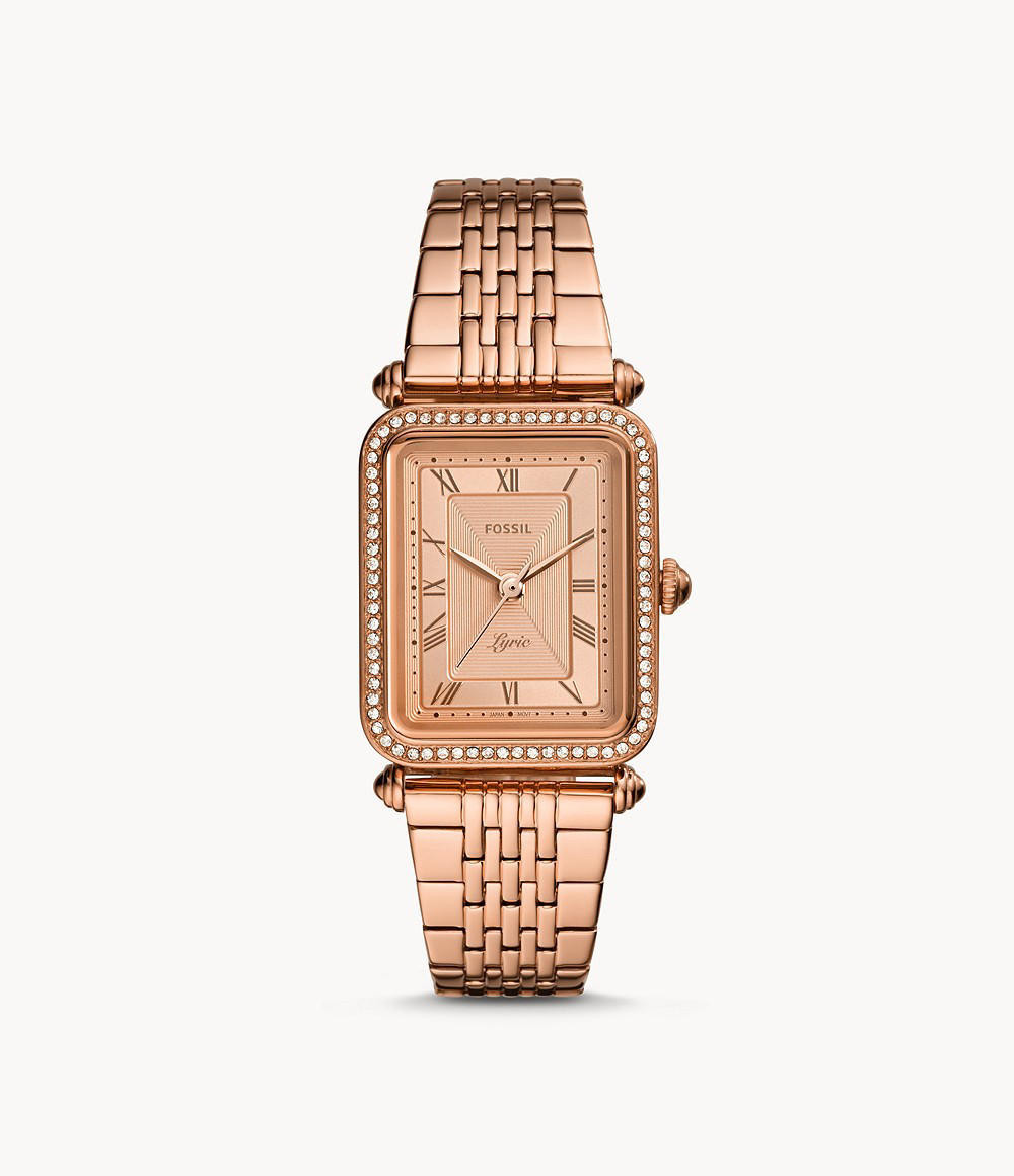 Fossil ES4720 Rose Gold-Tone Stainless Steel Women’s Watch