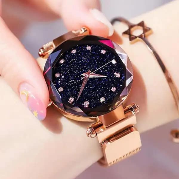 Exclusive Stainless steel Magnetic Watch For Ladies & College Girls - Watch
