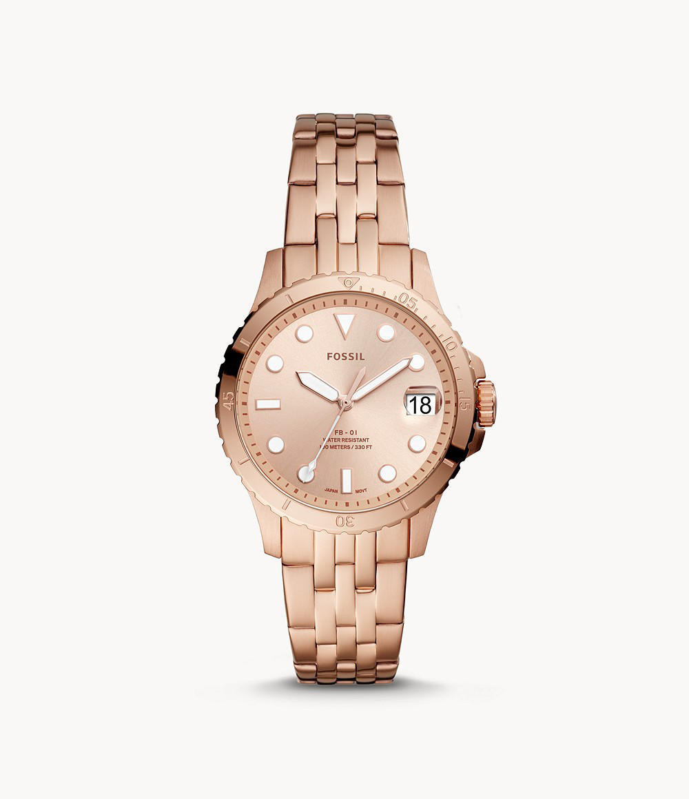 Fossil ES4748 Rose Gold-Tone Stainless Steel Women’s Watch
