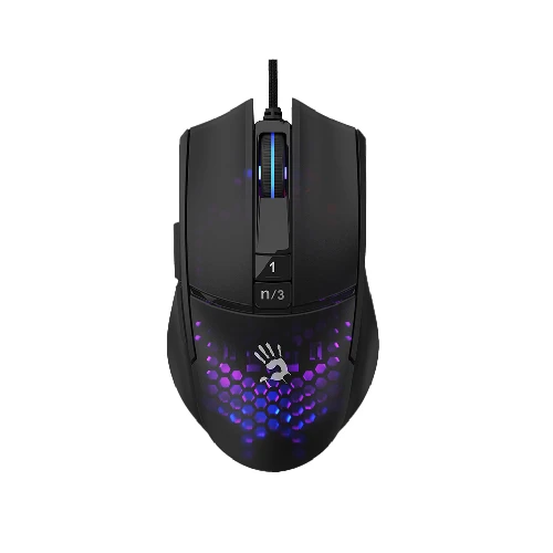 A4Tech Bloody L65 Max Honeycomb Lightweight RGB Gaming Mouse