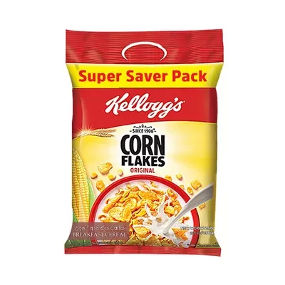 Kellogg's Corn Flakes Original Breakfast Cereal Pouch 250 gm