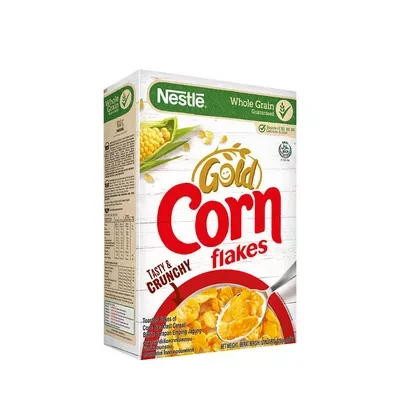 Nestle Gold Corn Flakes Cereal Box 275 gm