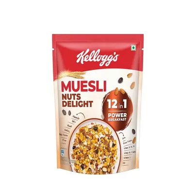 Kellogg's Muesli Nut Delight Breakfast Cereal 500 gm
