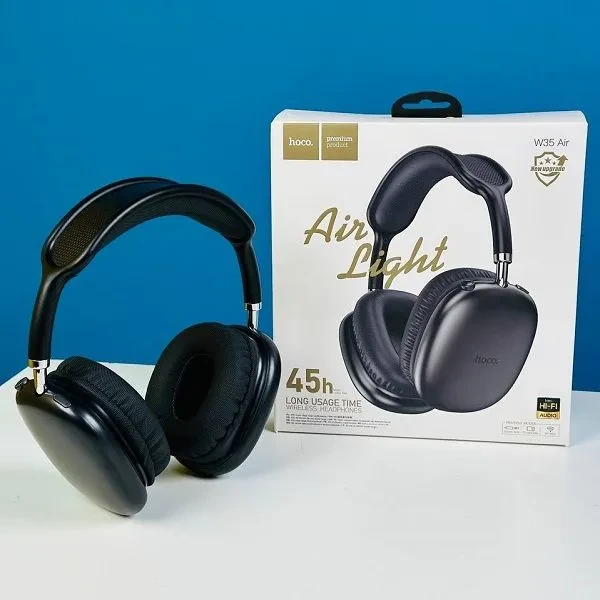 Hoco W35 Air Wireless Headphone-Black Color