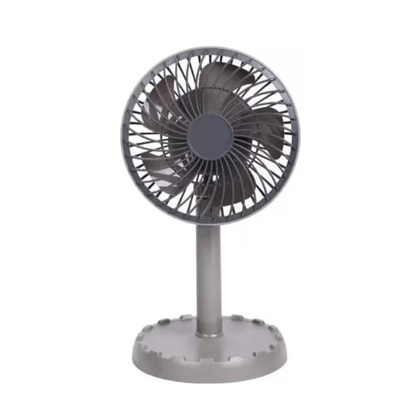 Joy Super JY-2218 Professional Rechargeable Portable Mini Table Fan Tough Air Right Ana Ash 45 degree-ACDC (316814484)-316814484
