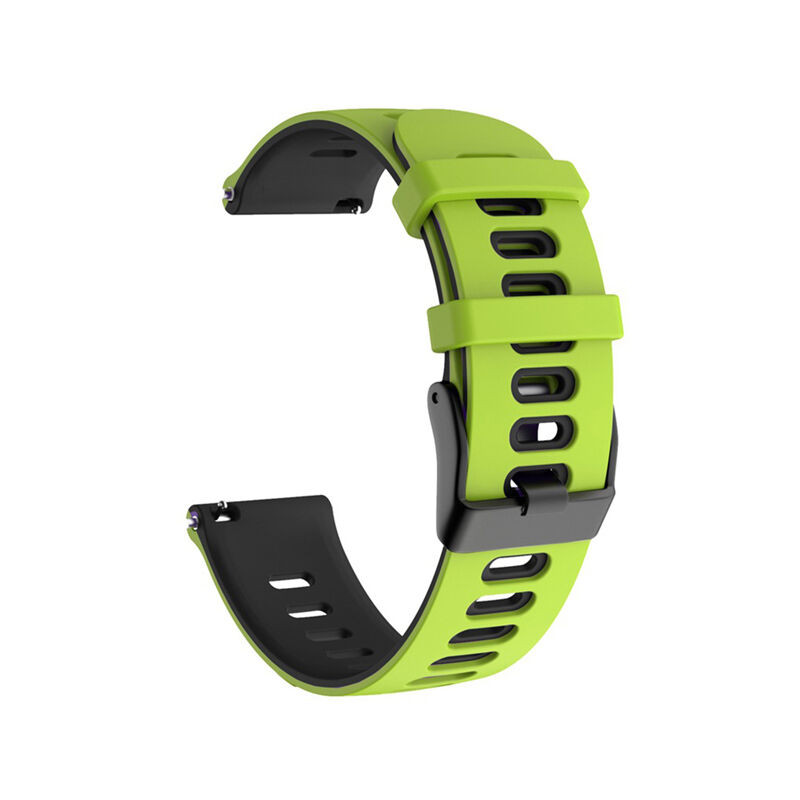 22mm Universal Interface Multicolor Premium Silicone Strap for Square Shape Smart Watch