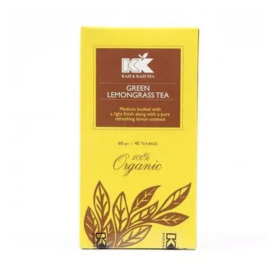 Kazi & Kazi Green Lemongrass Tea (40 pcs) 60 gm