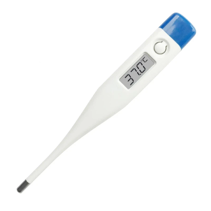1 PC Digital Thermometer Good Quality Clinical Oral Underarm Rectal Test Baby Adult Fever Temperature Basal Rigid Tip Termometer