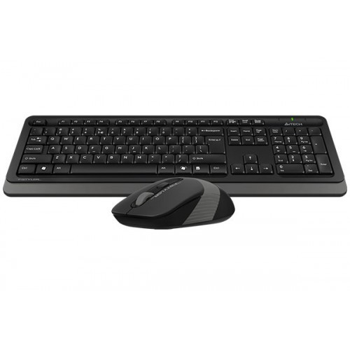A4TECH FG1010 Wireless Keyboard Mouse Combo with Bangla – Black Color