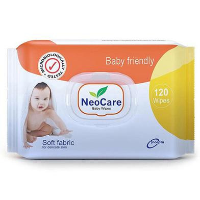 Neocare Soft Fabric Baby Friendly Baby Wipes (120pcs)