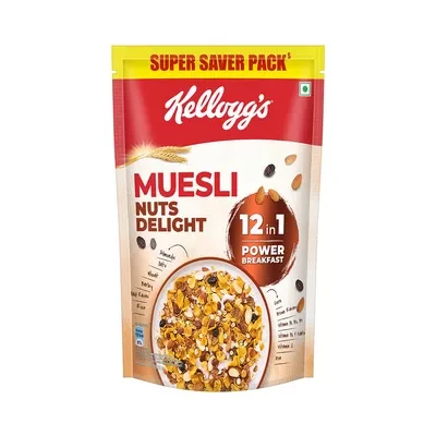 Kellogg's Muesli Nut Delight Breakfast Cereal 750 gm