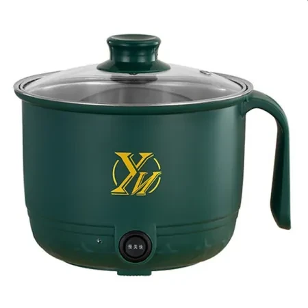 YN Electric Cooking Pot Single Deck–18cm – Green Color