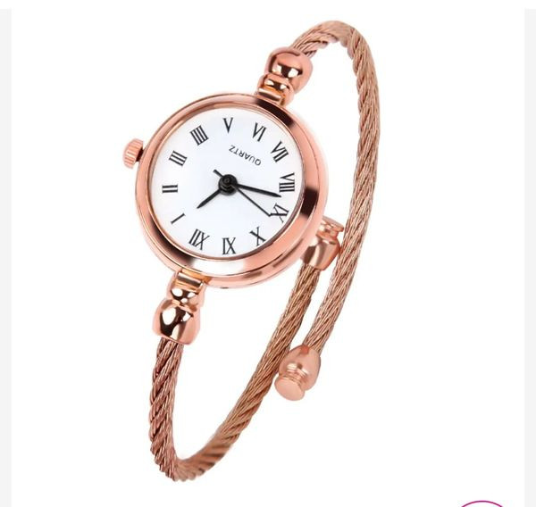 Vintage Quartz Watch -Alloy Straps Band Analog Bracelet Wrist Watches -Women Quartz Fashion Watches -Gift Exquisite Wrist Clock