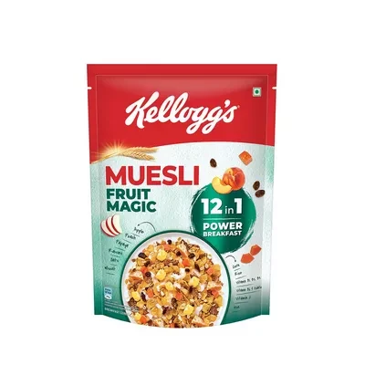 Kellogg's Muesli Breakfast Cereal Fruit Magic 500 gm