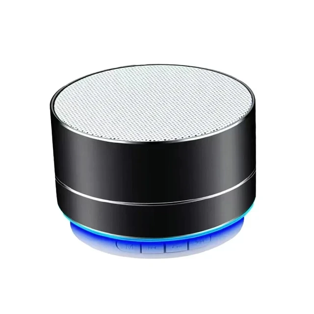 A10 Wireless Bluetooth Speaker Small Steel Cannon Subwoofer Portable Mini Gift Card Bluetooth SpeakerColor