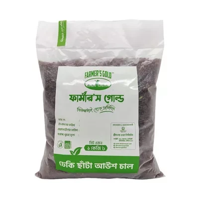 Farmer's Gold Awus Red Rice (Dheki Chata) 1 kg