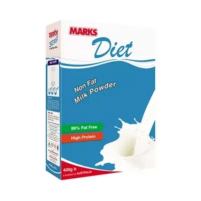 Marks Diet Non Fat Milk Powder 400 gm