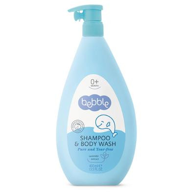 Bebble Tear Free Shampoo And Body Wash-400ml