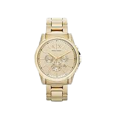 Armani Exchange Chronograph Gold-Tone Stainless Steel Men’s Watch (AX2099)