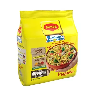 Nestle Maggi 2-Minute Masala Instant Noodles 4 pack