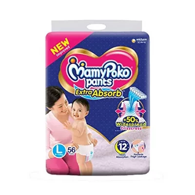 MamyPoko Pants Diaper Extra Absorb Pant L (9-14 kg)