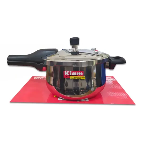 Kiam Stainless Steel Pressure Cooker IB – 4.5 Litre