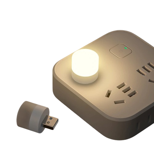 USB Mini LED Night Light (5pcs Pack, Warm)
