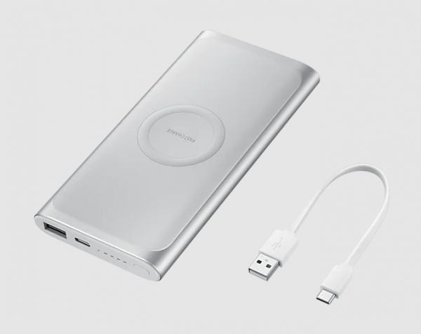 Samsung Wireless Battery Pack 10000 MAh Silver