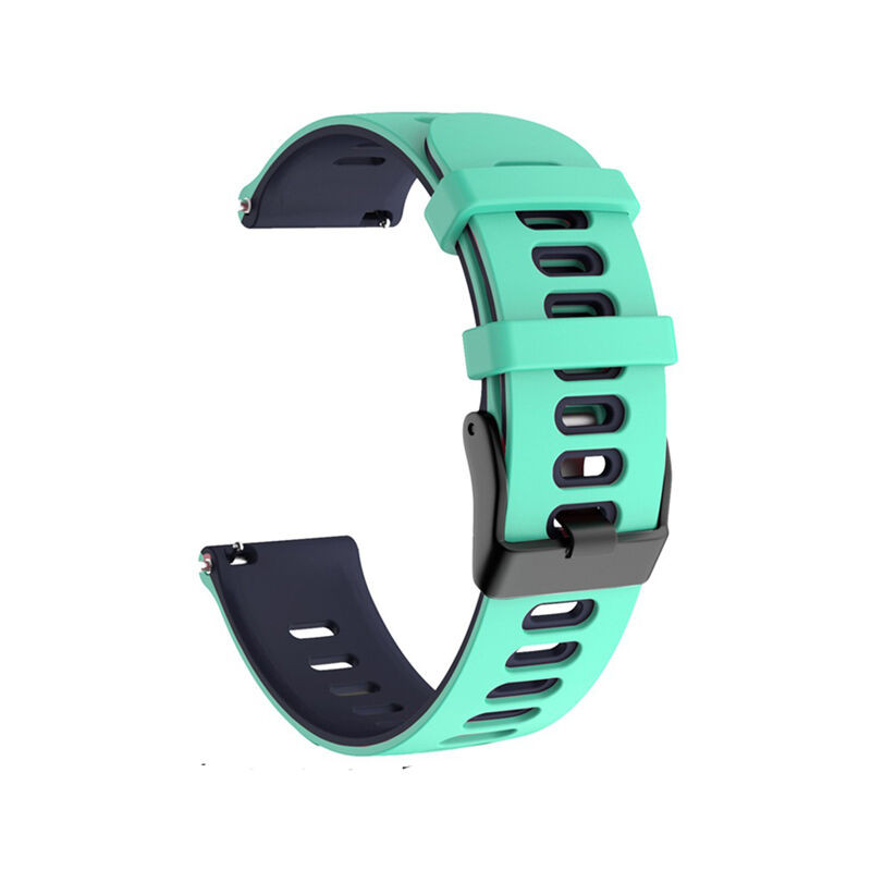 20mm Universal Interface Multicolor Premium Silicone Strap for Square Shape Smart Watch