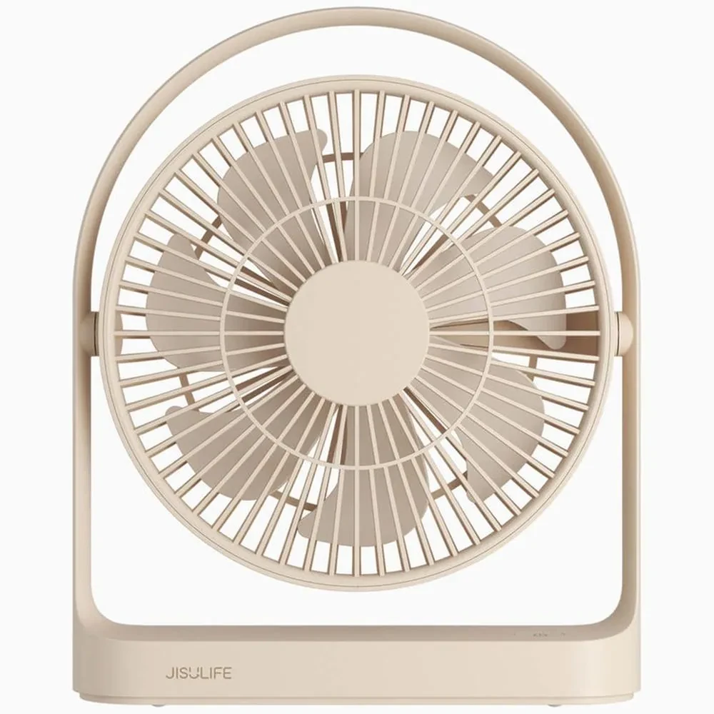 JISULIFE FA27 Portable Family Cooling Fan – Brown Color