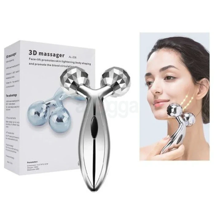 360 Rotate Roller Face and body Massager, Wrinkle Remover Relaxation Tool