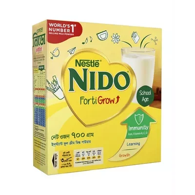 Nestle Nido Fortigrow Full Cream Milk Powder 700 gm