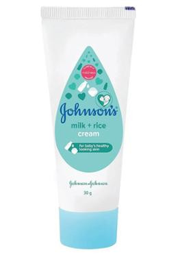 Johnson's Baby Milk And Rice Cream 30gm