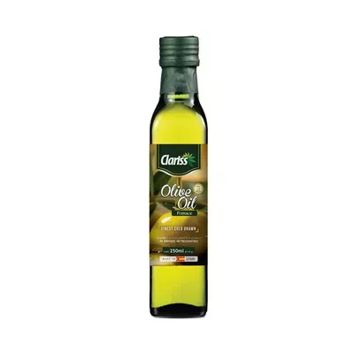 Clariss Olive Oil Pomace Glass Bottle 250 ml