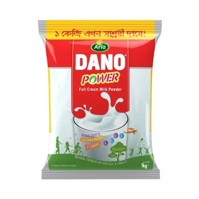 Arla Dano Power Full Cream Milk Powder 1 kg