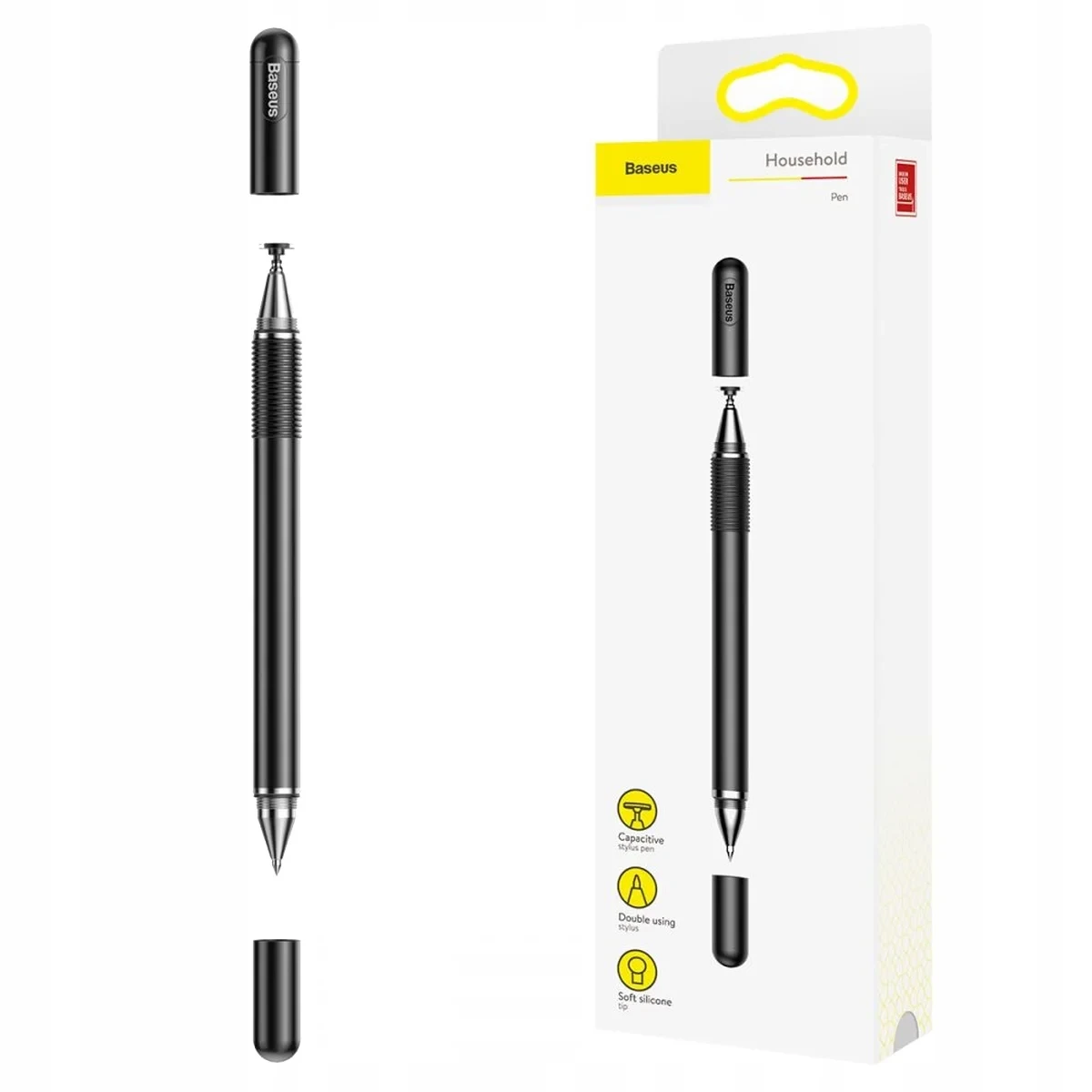 Baseus 2-in-1 Capacitive Stylus Pen for Mobile / Tablet ACPCL-01