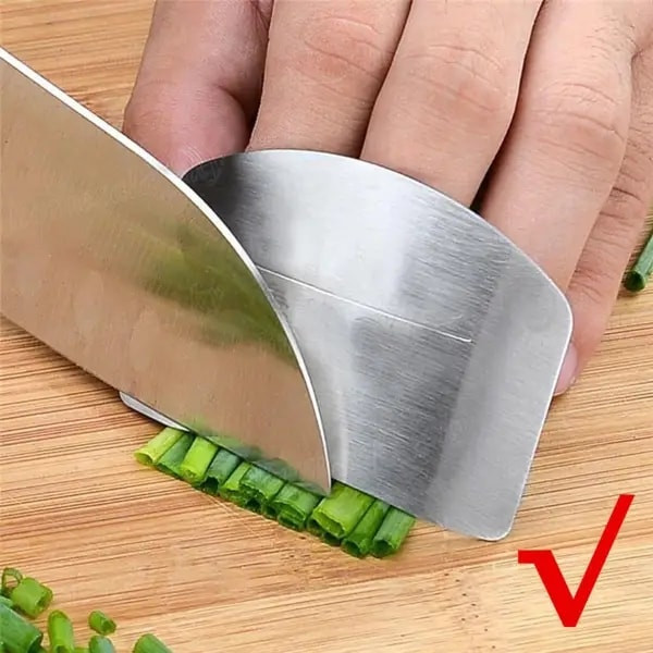 Finger Guard Finger Protectors Stainless Steel Finger Hand Cut Protect Creative Kitchen Products Gadgets Tools