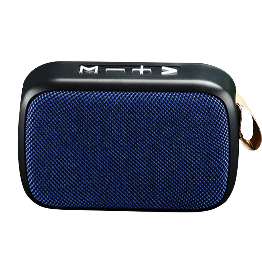 Fabric Speaker Bluetooth Wireless Connection Portable Outdoor Sports Audio Stereo Support Tf Card Mobile Phone Universal
