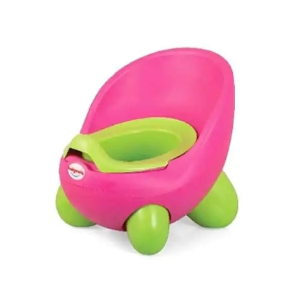 Tortoise Shape Baby Potty - Pink and Green